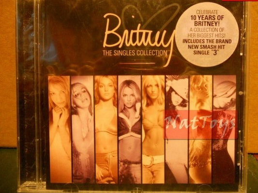 BRITNEY THE SINGLES COLLECTION New Original New Audio CD