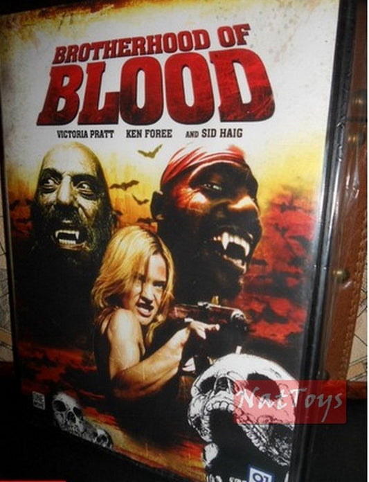 BROTHERHOOD OF BLOOD Film Nuovo DVD Originale New Sealed