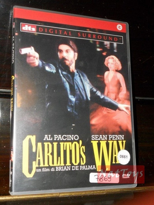 CARLITO'S WAY Al Pacino Sean Penn Film DVD Originale Video