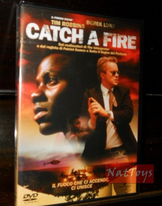 CATCH A FIRE Tim Robbins Film DVD Nuovo Originale