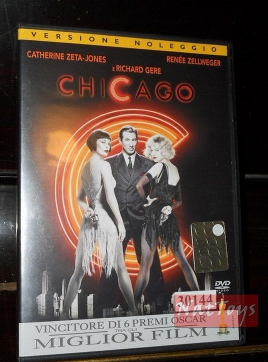 CHICAGO Richard Gere R. Zellweger Catherine Zeta-Jones Film DVD Vidéo originale