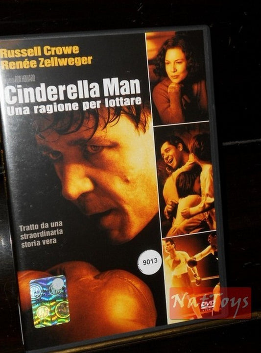 CINDERELLA MAN Russell Crowe Rene' Zellweger Film DVD Vidéo originale