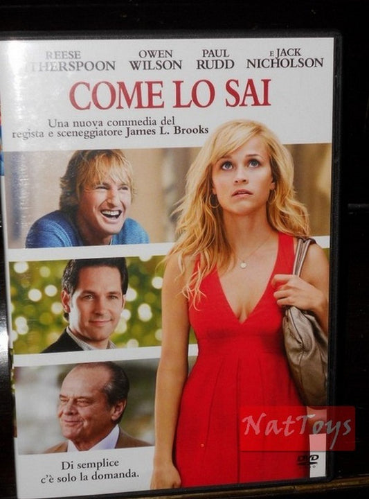 COMMENT CONNAISSEZ-VOUS R. Witherspoon Owen Nilson Jack Nickolson Film DVD Vidéo originale