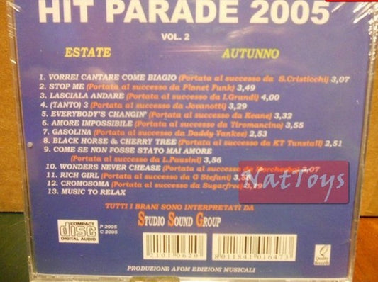 COMPILATION HIT PARADE 2005 SUMMER-AUTUMN VOL.2 New Original New CD Audio