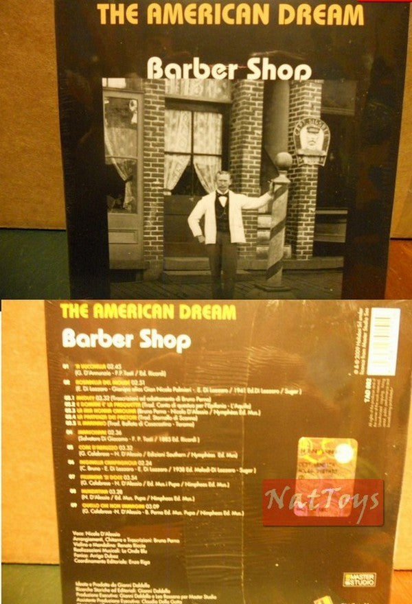 COMPILATION THE AMERICAN DREAM BARBER SHOP New Original New Audio CD