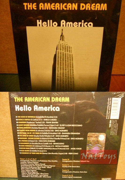 COMPILATION THE AMERICAN DREAM HELLO AMERICA New Original New Audio CD