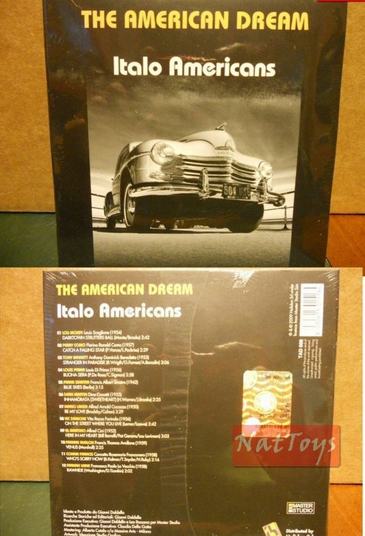 COMPILATION THE AMERICAN DREAM ITALO AMERICANS New Original New Audio CD