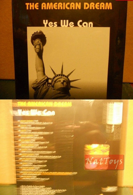 COMPILATION THE AMERICAN DREAM YES WE CAN New Original New Audio CD