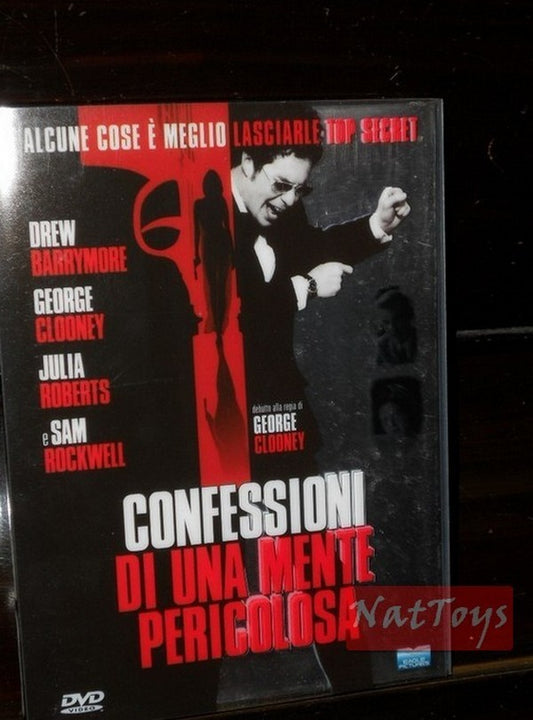 CONFESSIONS D'UN ESPRIT DANGEREUX George Clooney Film DVD Vidéo originale