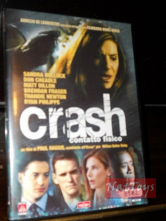 CRASH CONTACT PHYSIQUE Sandra Bullock Matt Dillon Film DVD Vidéo originale