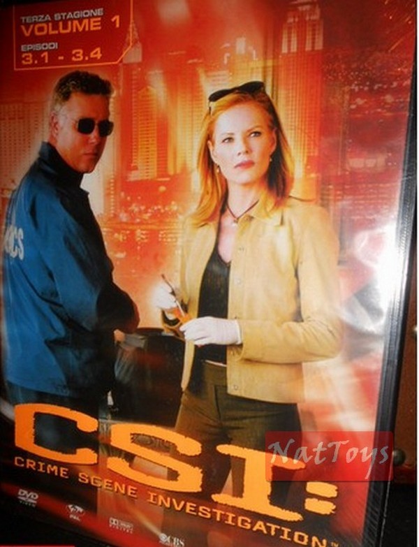 CSI 3 SÉRIE TV VOLUME 1 ÉPISODES 3.1 - 3.4 Film Nouveau DVD Original Nouveau Scellé