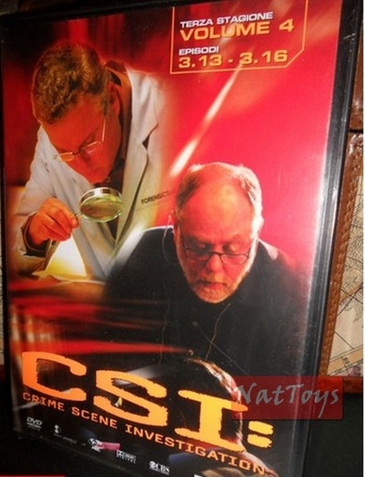 CSI 3 SÉRIE TV VOLUME 4 ÉPISODES 3.13 - 3.16 Film Nouveau DVD Original Nouveau Scellé