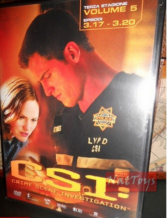 CSI 3 SÉRIE TV VOLUME 5 ÉPISODES 3.17 - 3.20 Film Nouveau DVD Original Nouveau Scellé