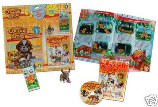 RECHERCHE DE CHIOTS POUR AMIS MAGAZINE 1 + DVD + 1 PUPPY ZOO