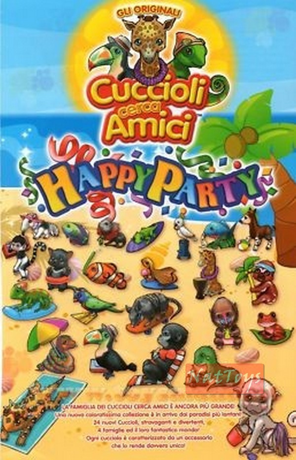 CUCCIOLI CERCA AMICI SERIE HAPPY PARTY FRULLY MANDRILLO 1 Figure