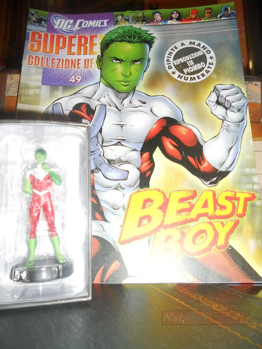 DC Comics Supereroi Beast Boy Eaglemoss Figure Statue Collection +fas