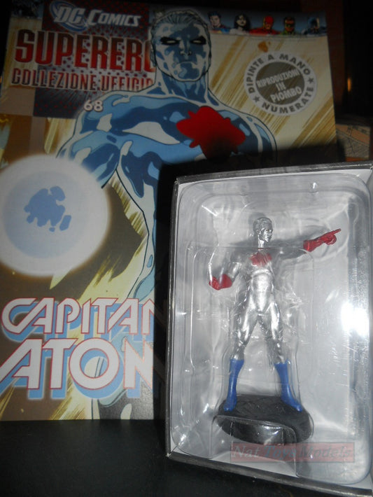 Collection de statues de super-héros DC Comics Captain Atom Eaglemoss + fas