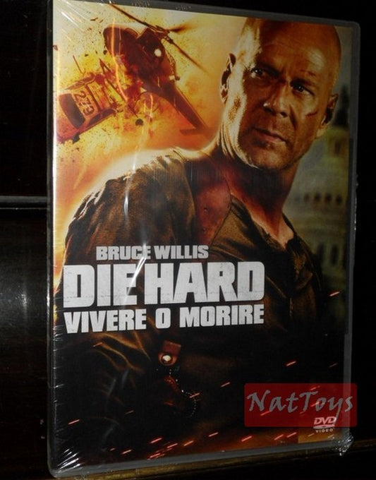 MOURIR DIFFICILE À VIVRE OU À MOURIR Bruce Willis Film DVD Nouveau Original