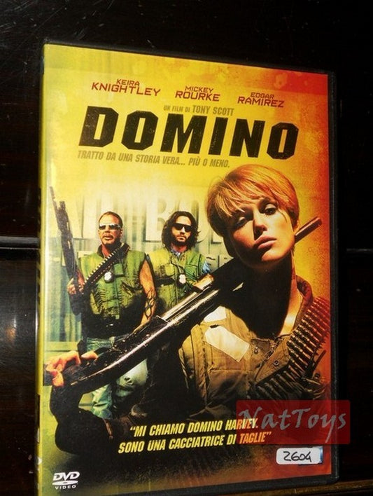 DOMINO Keira Knightley Mickey Rourke Film DVD Vidéo originale