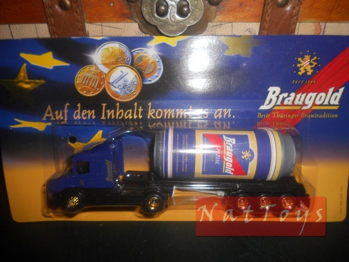 EDITORIA Modellino Camion Truck Special Braugold Pubblicitari DIE CAST 1:87