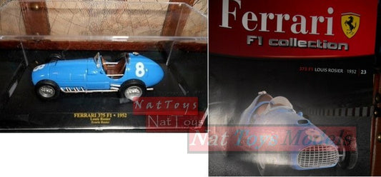 PUBLISHING Model Ferrari F1 375 1952 Rosier DIE CAST 1:43 +BOX +fas Fabbri