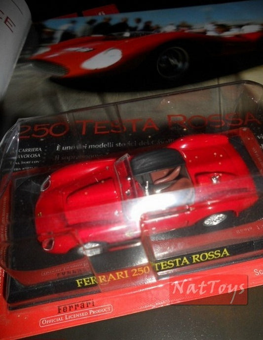 PUBLISHING Model Ferrari Fabbri Collection 250 Testa Rossa DIE CAST 1:43 +fas.6