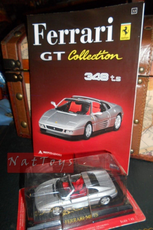 PUBLISHING Model Ferrari GT Collection 348 TS +fas.33 DIE CAST 1:43