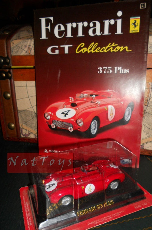 PUBLISHING Ferrari GT Collection 375 Plus model +fas.51 DIE CAST 1:43