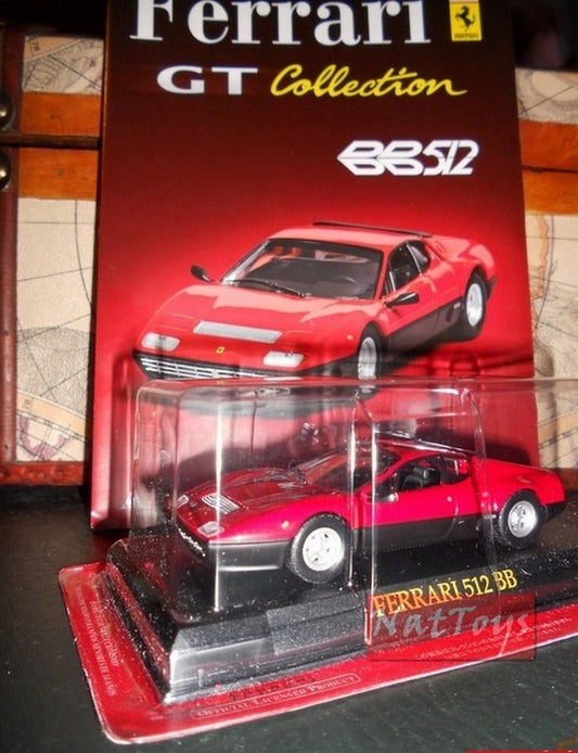 EDITORIA Modellino Ferrari GT Collection 512 BB BB512 Ixo +fasc.28 DIE CAST 1:43