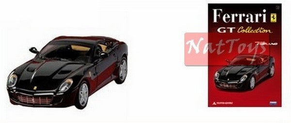 EDITORIA Modellino Ferrari GT Collection 599 GTB Fiorano Ixo +fasc.6 DIE CAST 1:43