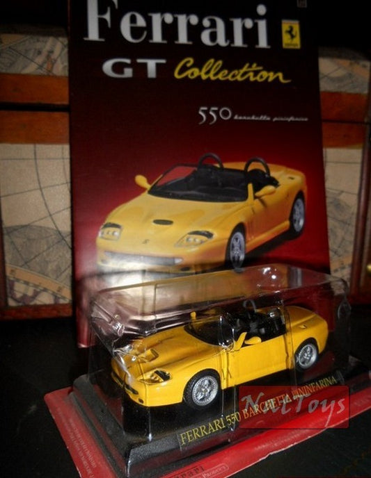 PUBLISHING Model Ferrari GT Collection F550 Barchetta Pininfarina DIE CAST 1:43 +fas.25