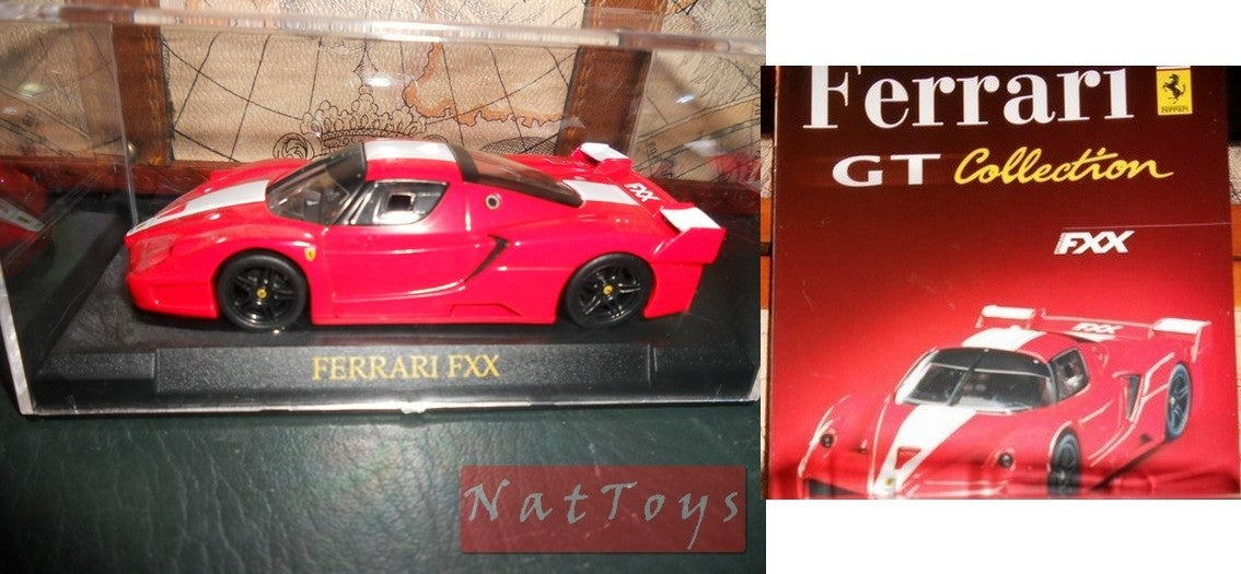 PUBLISHING Ferrari GT Collection FXX model +BOX +file 2 DIE CAST 1:43 SCALE