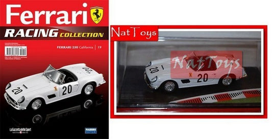 EDITORIA Modellino Ferrari GT Racing Collection 250 California Le Mans 1960 DIE CAST 1:43 +fas.19