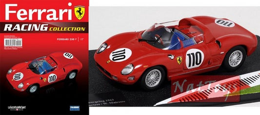 EDITORIA Modellino Ferrari GT Racing Collection 250 P 1963 Ixo DIECAST 1:43 +fas.17