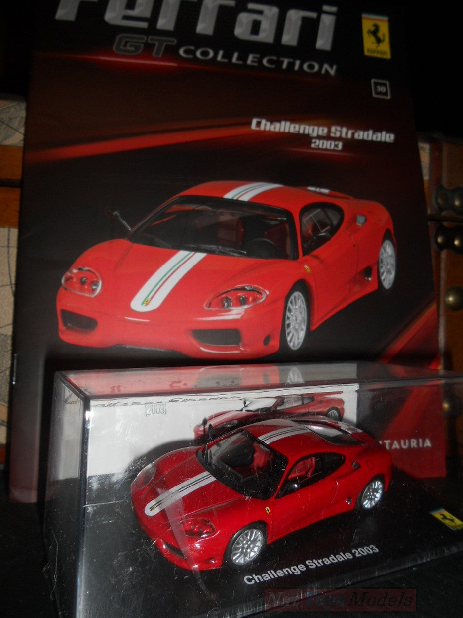 PUBLISHING Model Ferrari New GT Collection Challenge Stradale 2003 +fas.30 DIE CAST 1:43