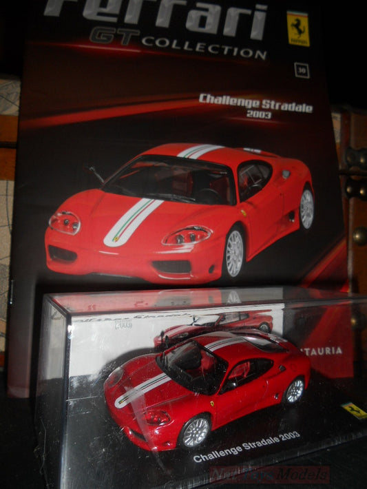 PUBLISHING Model Ferrari New GT Collection Challenge Stradale 2003 +fas.30 DIE CAST 1:43