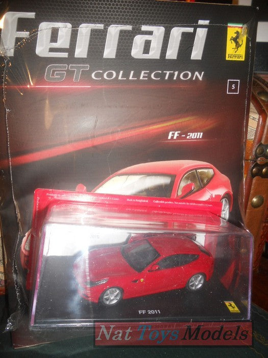 PUBLISHING Model Ferrari New GT Collection FF 2011+fas.5 DIE CAST 1:43