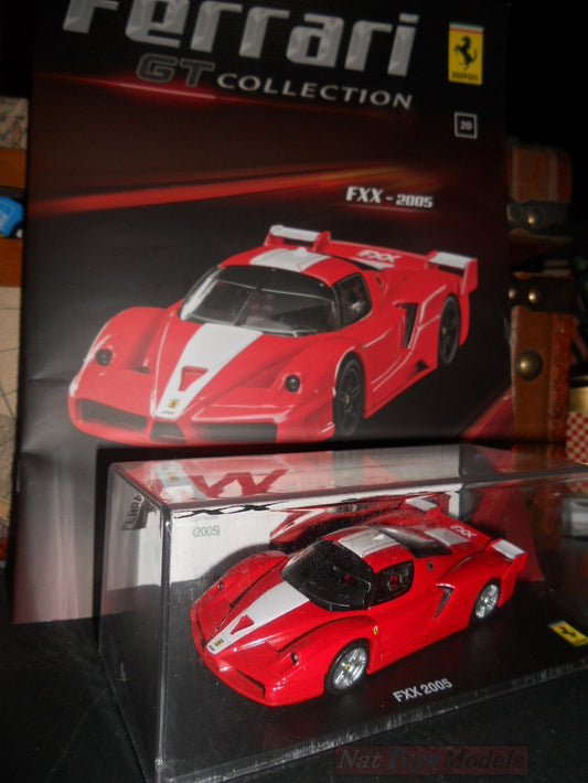 PUBLISHING Model Ferrari New GT Collection FXX 2005 +fas.20 Red DIE CAST 1:43