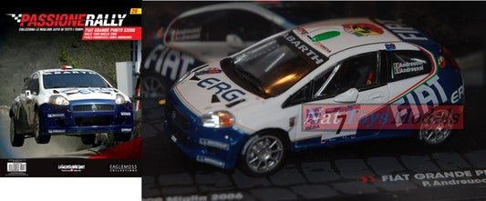 Publishing Model Fiat Grande Punto S2000 2006 Andreucci Andreussi +fas 1:43 Passion Rally