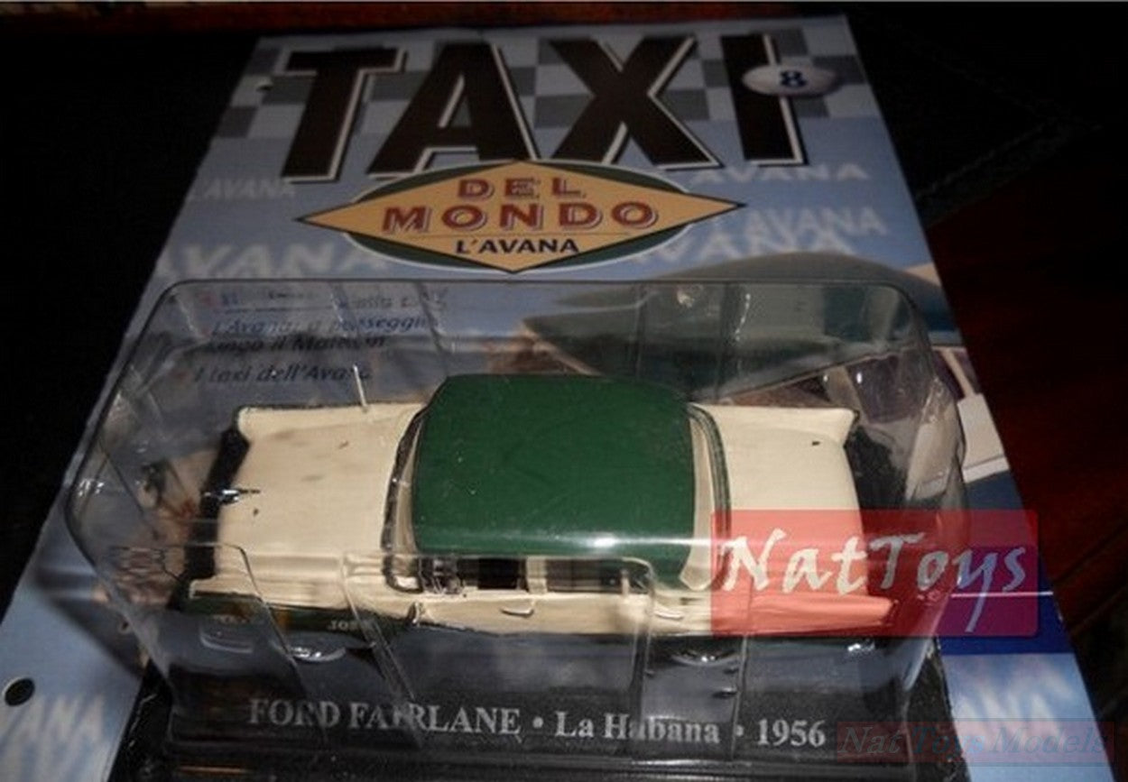 PUBLISHING Model Ford Fairlane La Habana 1956 Taxi World DIE CAST 1:43 +fas.8