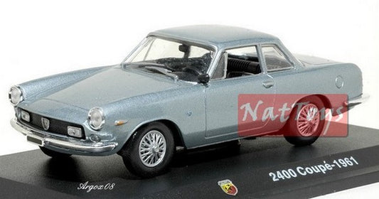 PUBLISHING Model Hachette Abarth Collection 2400 Coupe' 1961 DIE CAST 1:43 SCALE + BOX