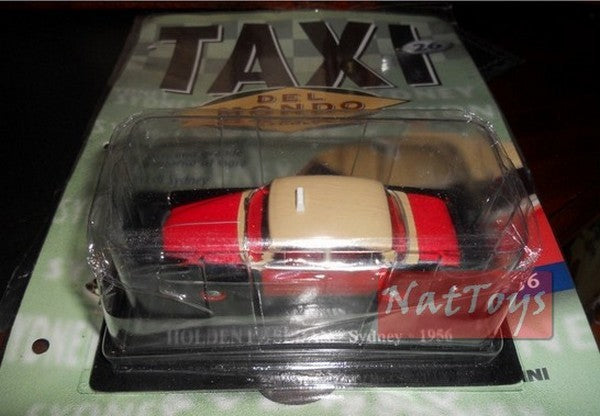 EDITORIA Modellino Holden Fe Sedan Sydeny 1956 Taxi Mondo DIE CAST 1:43  +fas.26