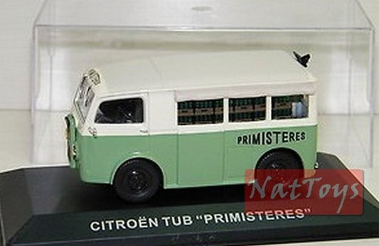 EDITORIA Modellino Ixo Pubblicitari Citroen TUB Primisiteres TUB Altaya DIE CAST 1:43  + BOX