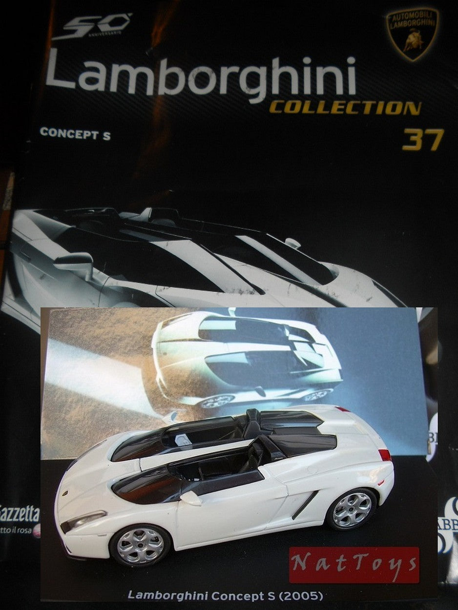 EDITION Modèle Lamborghini Collection 50 Anni Concept S 2005 DIE CAST 1:43 +fas