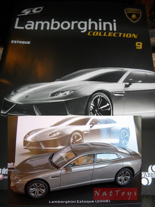 EDITION Modèle Lamborghini Collection 50 Ans Estoque 2008 DIE CAST 1:43 +fas