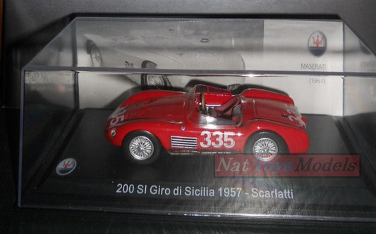 EDITORIA Modellino Maserati Collection 100 Years 200 SI 1957  DIE CAST 1:43