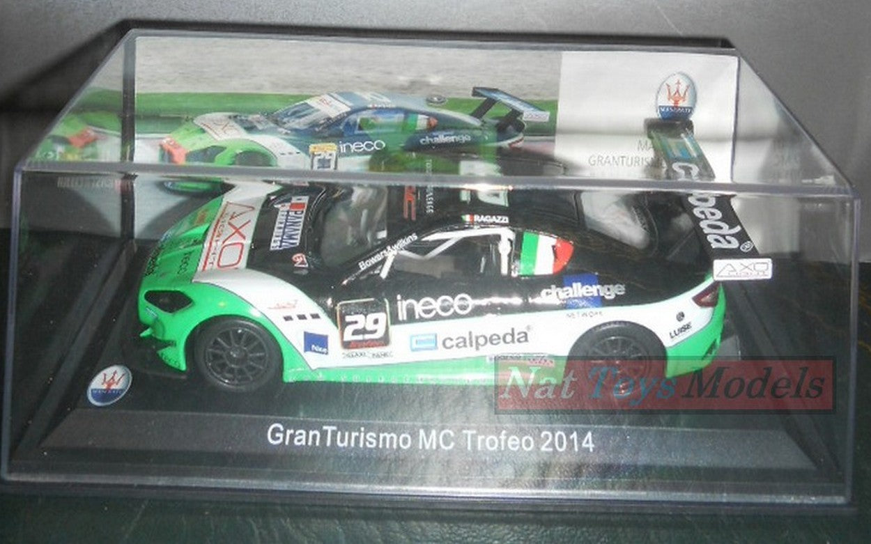 EDITORIA Modellino Maserati Collection 100 Years GranTurismo MC Trofeo 2014  DIECAST 1:43