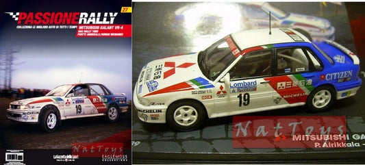 Publishing Model Mitsubishi Galant VR-4 RAC 1989 DIE CAST 1:43 Ixo Passione Rally +fas