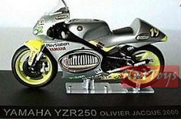 PUBLISHING Model Motorcycle Yamaha YZR250 O. Jacque 2000 DIE CAST 1:24 SCALE