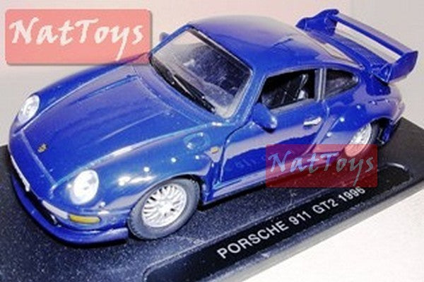 EDITORIA Modellino Porsche Collection 911 GT2 1995 DIE CAST 1:43 +fascicolo 8